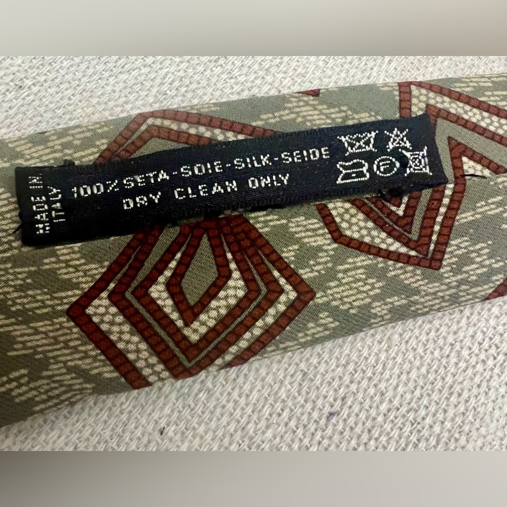 Giorgio Armani - Vintage, silk tie, made in Italy, designer luxe! - Picture 3 of 3